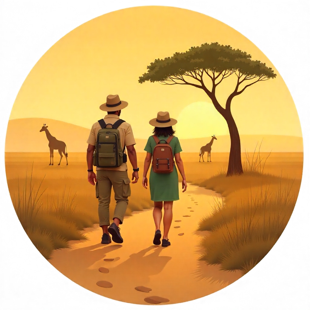 Walking safari tanzania